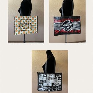 Vans bundle tote market bags